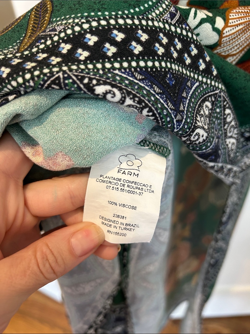 Anthropologie x Farm Rio - Verdor Maxi Dress - XL - Picture 7 of 7